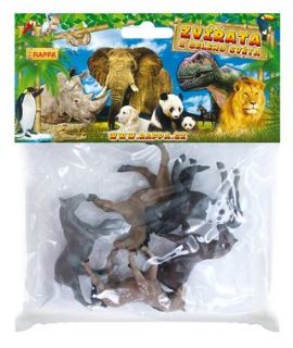 Obrázek z Koně v sáčku plast, set 6ks 